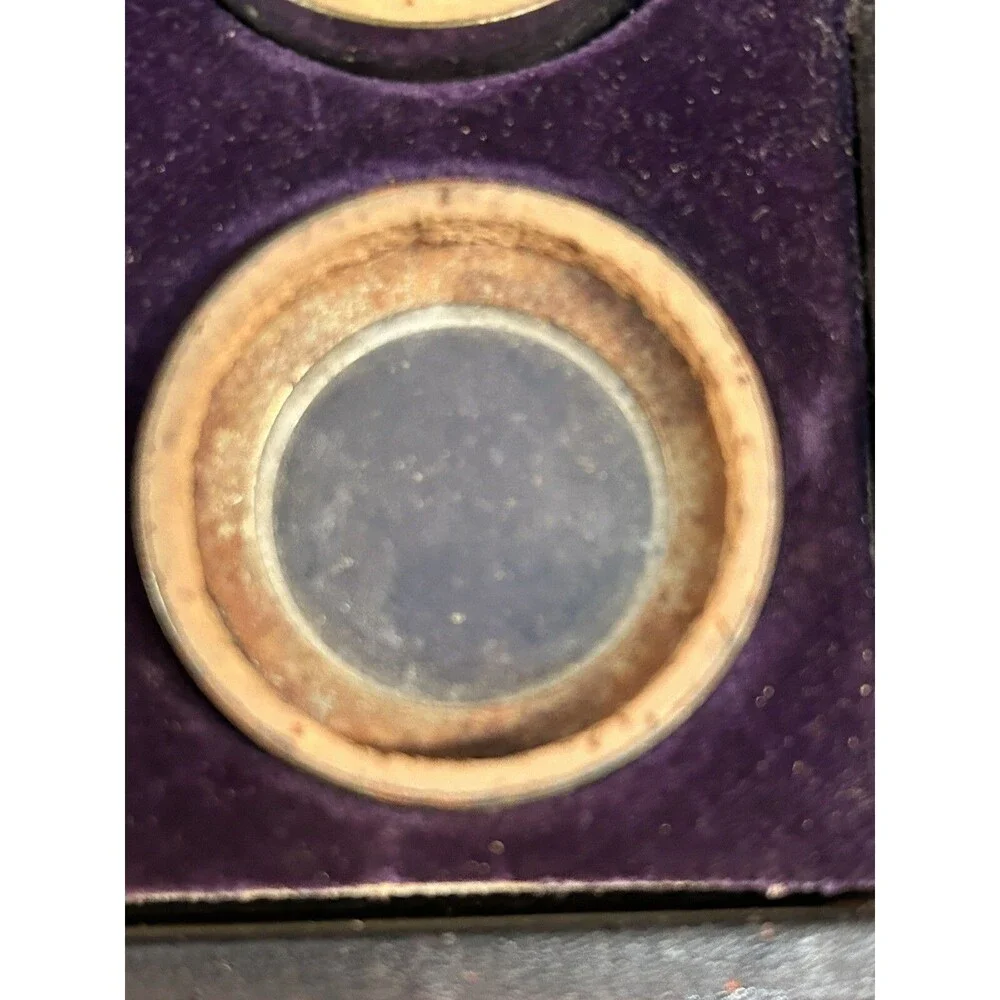 Vintage Rochester Optical Lens Kit With 6 lens in a wood box